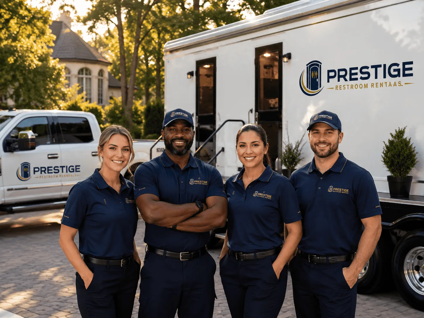 Trusted Luxury Portable Restrooms company in Andover, MN
